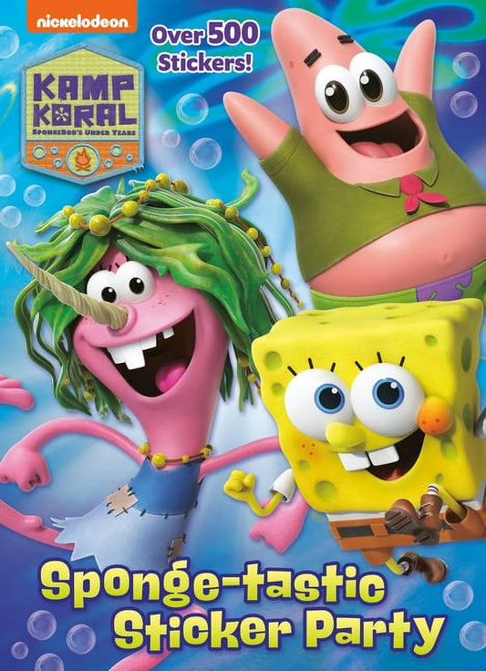 Spongebob Squarepants Kamp Koral Sponge-tastic Sticker Party