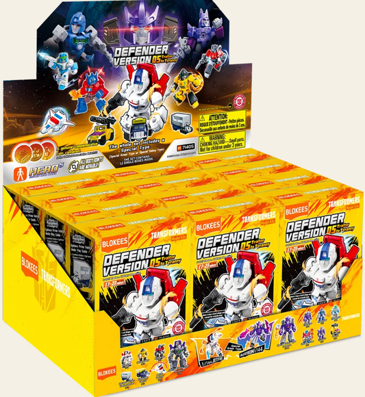Blokees Transformers - Defender Version 05 : Traitor to Tyranny - FULL CASE