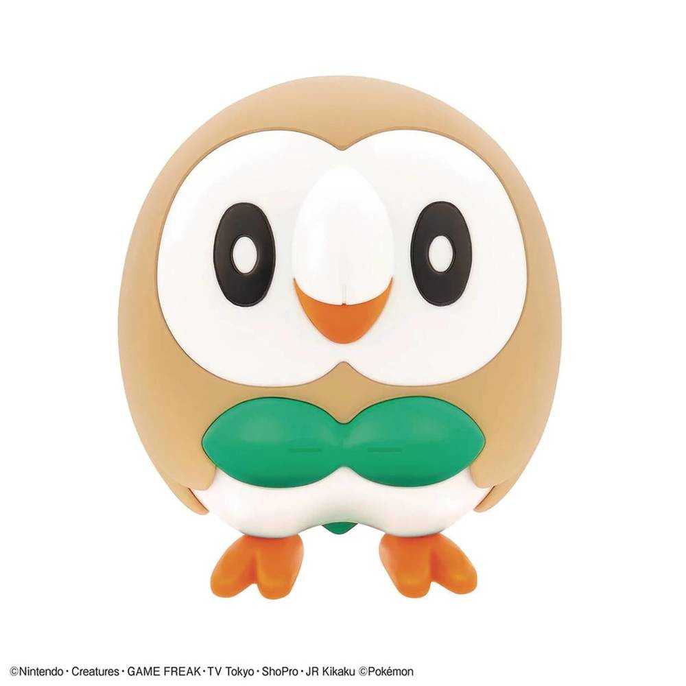 Pokemon 10 Rowlet Quick Model Kit