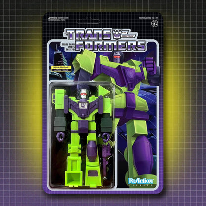 Transformers Super7 ReAction Figure | Devastator