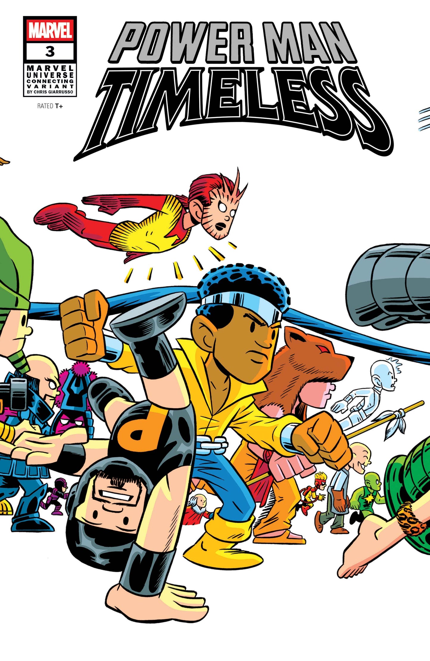 Power Man: Timeless (2025) #3 Chris Giarrusso Marvel Universe Connecting Wrap Variant J