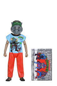 TMNT X Ben Cooper Rocksteady Clothed 6 In Action Figure