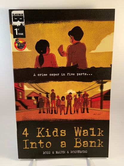 4 Kids Walk Into A Bank (2016) # 1 Rick’s Comic City Store Variant