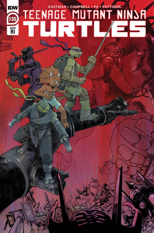 Teenage Mutant Ninja Turtles (2011) #135 Mark Torres 1:10 Variant